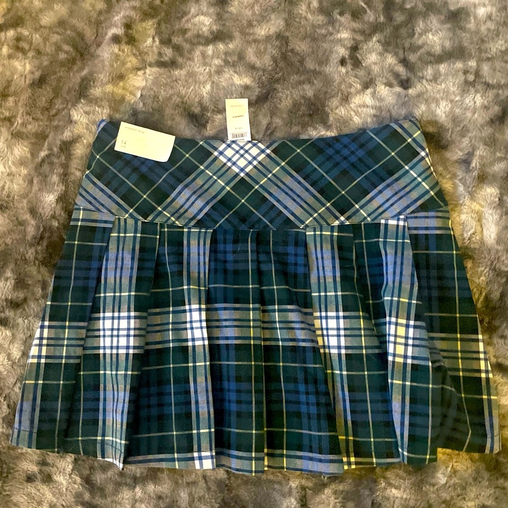 American Eagle Outfitters BNWT Plaid Tartan Mini Skirt Size 14